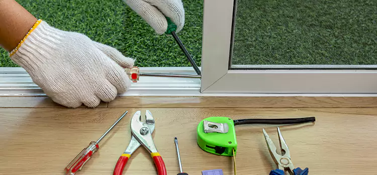 Sliding Door Track Replacement in Red Deer, AB