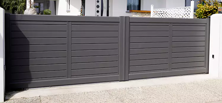 Automatic Gate Fence Red Deer